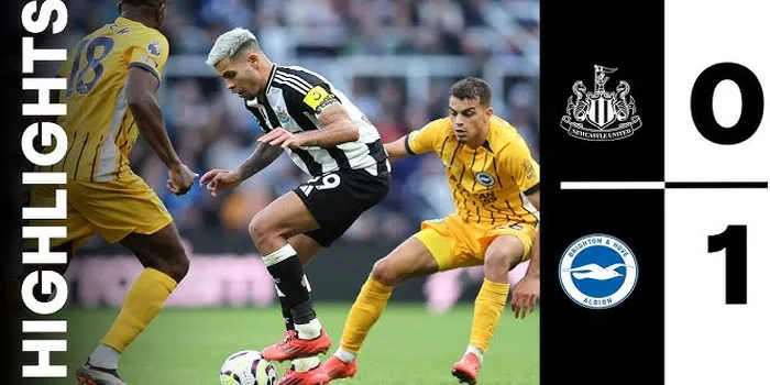 Liga Inggris - Newcastle Harus Tunduk Atas Brighton Dengan Skor 0-1